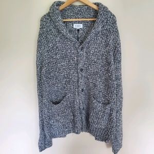 Goodfellow Men's Chunky Knit V-Neck Cardigan XL